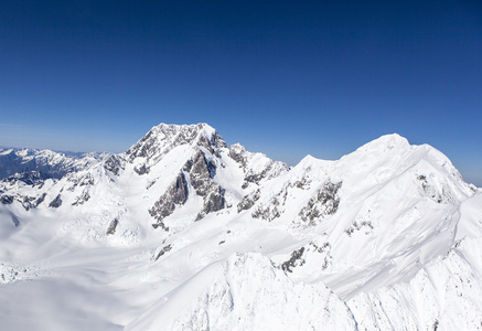 新西兰雪山