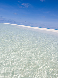 热带海滩海景