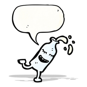 牛奶瓶卡通人物图片