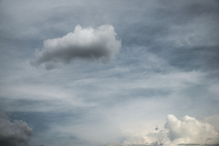 抽象阴云密布的天空背景