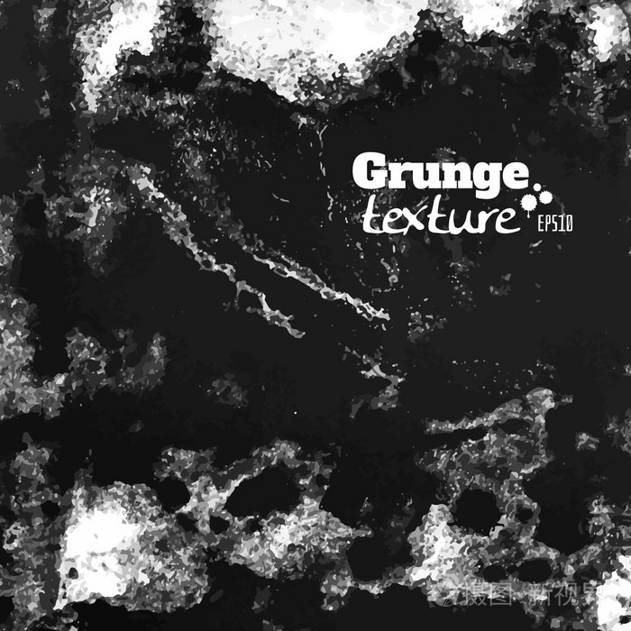 Grunge 颜料和水溅到纹理，心疼的背景