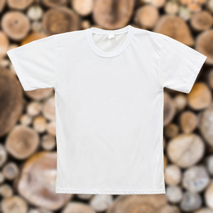 木材纹理背景白色空白 t 恤