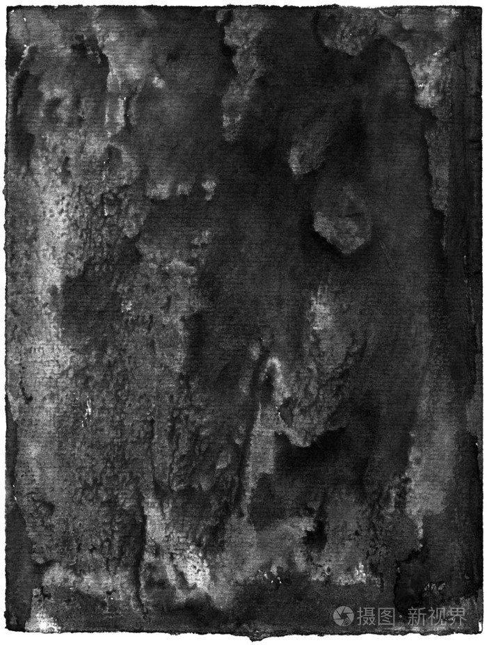 黑色纹理水彩背景