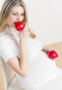 孕妇吃红苹果