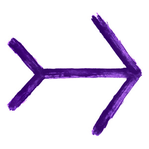 紫色箭头标志