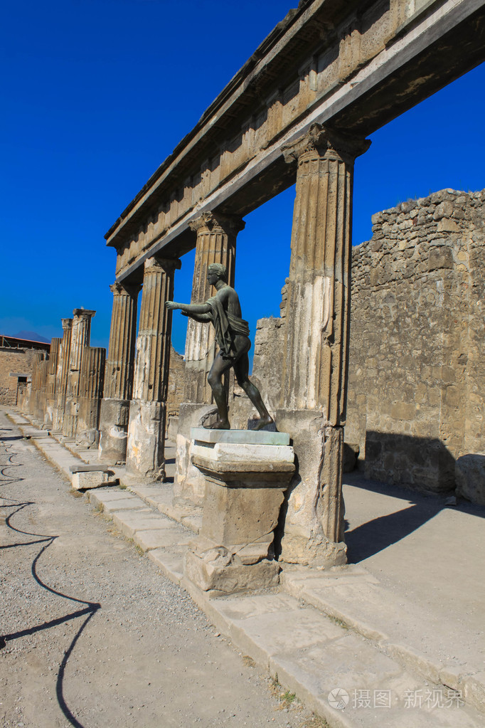 在庞贝的阿波罗神庙