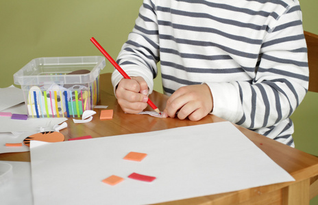 孩子们的艺术和手工艺活动 学习和教育