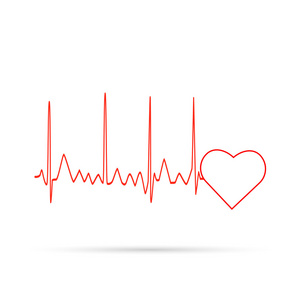 心脏监测波