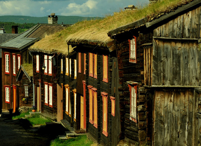 Old mining town Rros, Norway