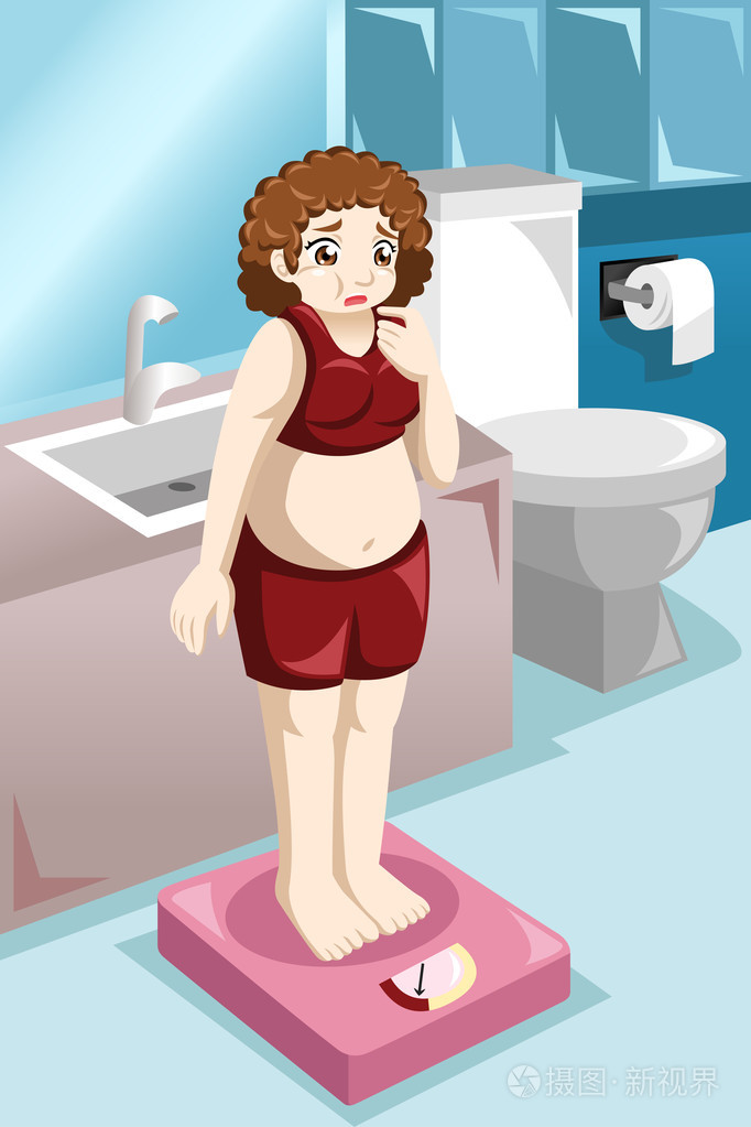 女胖子的图片150斤卡通图片