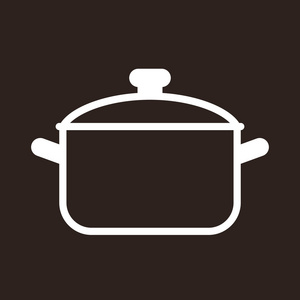 烹饪锅符号