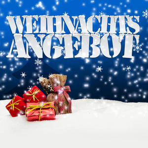 Weihnachtsangebot Angebot Angebote 抢布劳