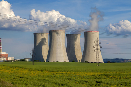 核电厂在捷克共和国欧洲杜科瓦尼