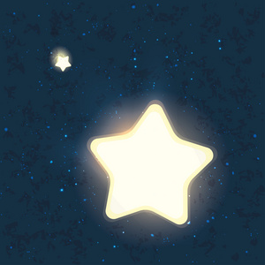 两个闪耀的星星