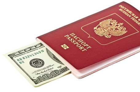 美国美元在俄罗斯的护照