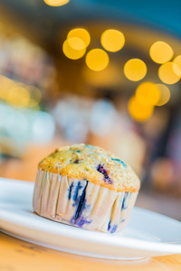 蓝莓松饼