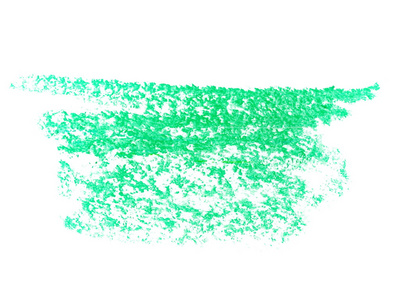 孤立在白色背景上的照片 grunge 绿色蜡蜡笔蜡笔现货