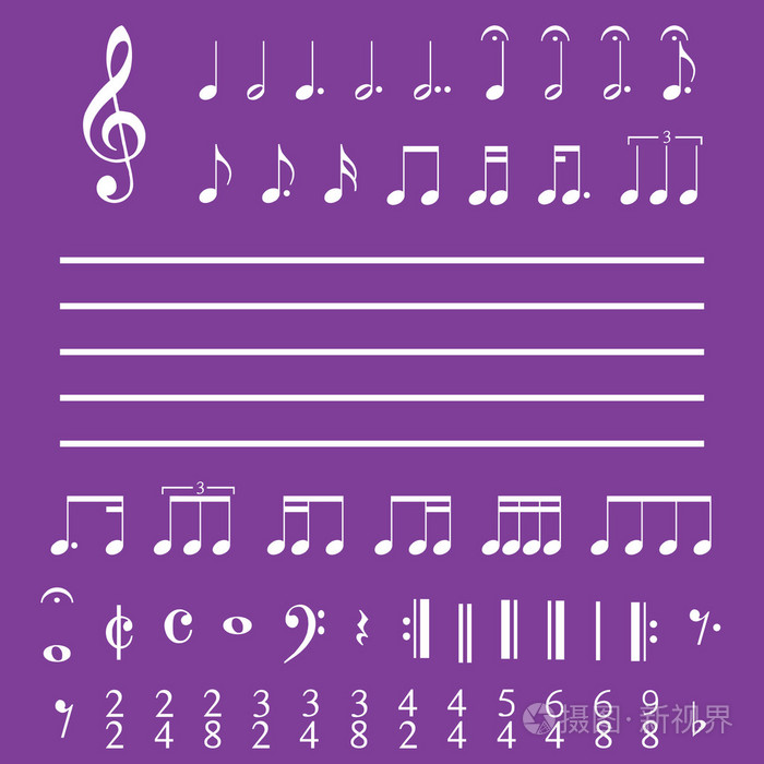 音符和数字