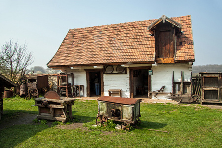 19 世纪的传统的村屋