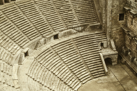 古代圆形剧场 Aspendos 土耳其安塔利亚