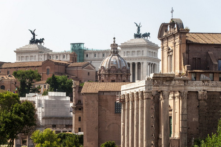 查看在这座历史名城，罗马，意大利