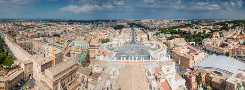 St.Peters 广场鸟瞰图