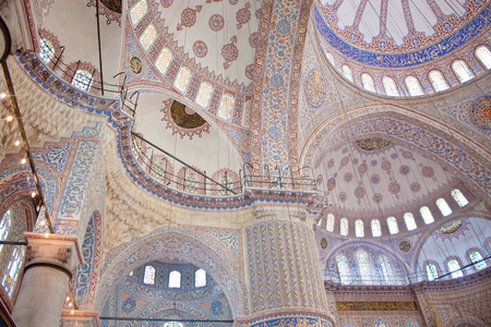 内政部在伊斯坦布尔的蓝色清真寺