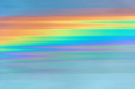 抽象彩虹背景条纹