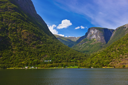 峡湾 sognefjord挪威