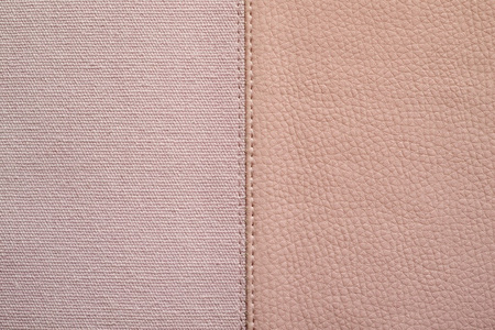 粉红色的颜色，从织物和皮革的纹理