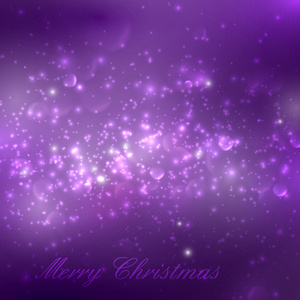 圣诞紫色背景