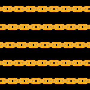 黄金链无缝矢量模式
