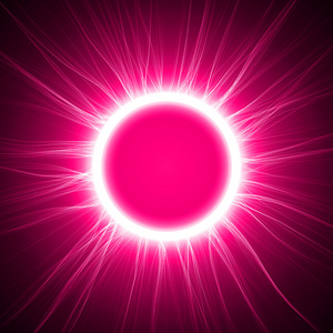 粉红色的能量环