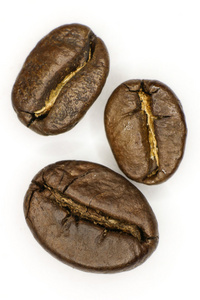 三种咖啡豆
