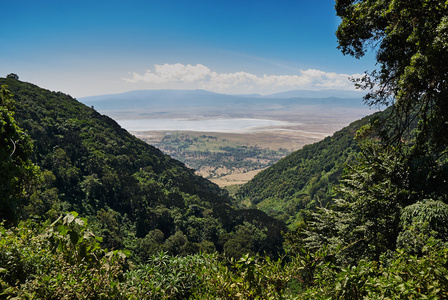 戈罗恩戈罗火山口景观