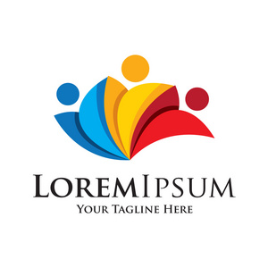 强肉朋友的妈妈业务合作团结朋友图标简单元素标志照片