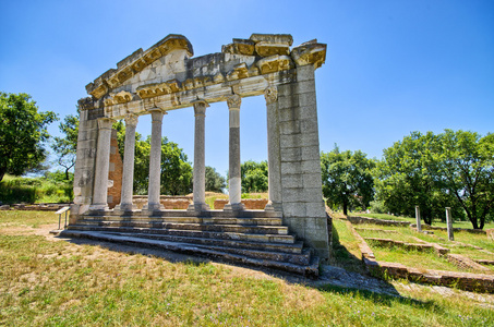 古亚波罗尼亚，阿尔巴尼亚的废墟