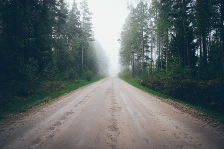 空乡村道路