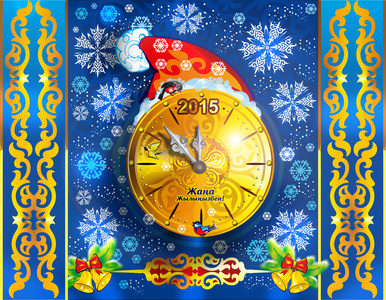 新的一年，雪花，晶体，魔术，晶体的天堂，zhvezdy 星号圣诞小时时钟，哈萨克雪花，寒假，圣诞，对称性，新的圣诞故事 ll