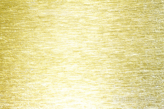 金色的金属铜挠背景纹理