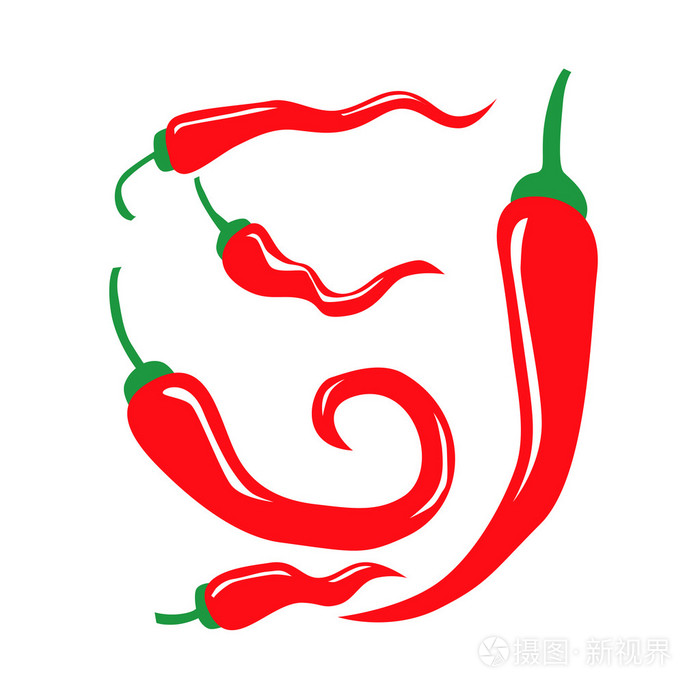 红辣椒插画-正版商用图片1hea9n-摄图新视界
