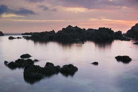 海岸日出