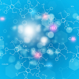 抽象科学背景