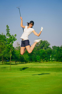 女子高尔夫选手