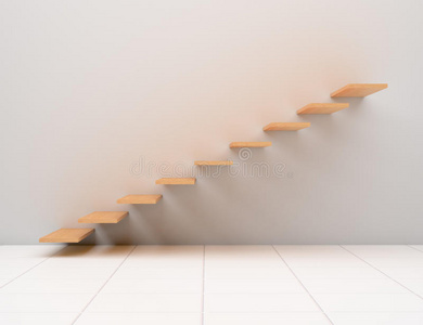 抽象楼梯