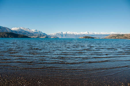 lago general carrera，carretera austral，智利7号高速公路