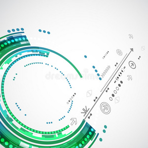 抽象色彩技术背景计算机技术商业背景