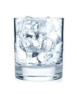 冰块玻璃杯