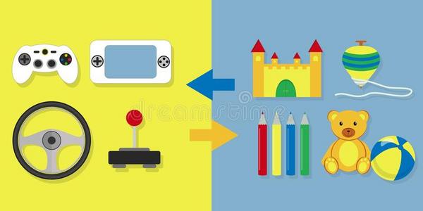电子游戏与其他玩具