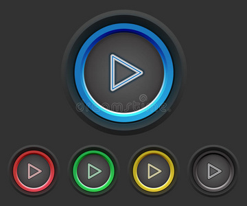 播放电影按钮图片